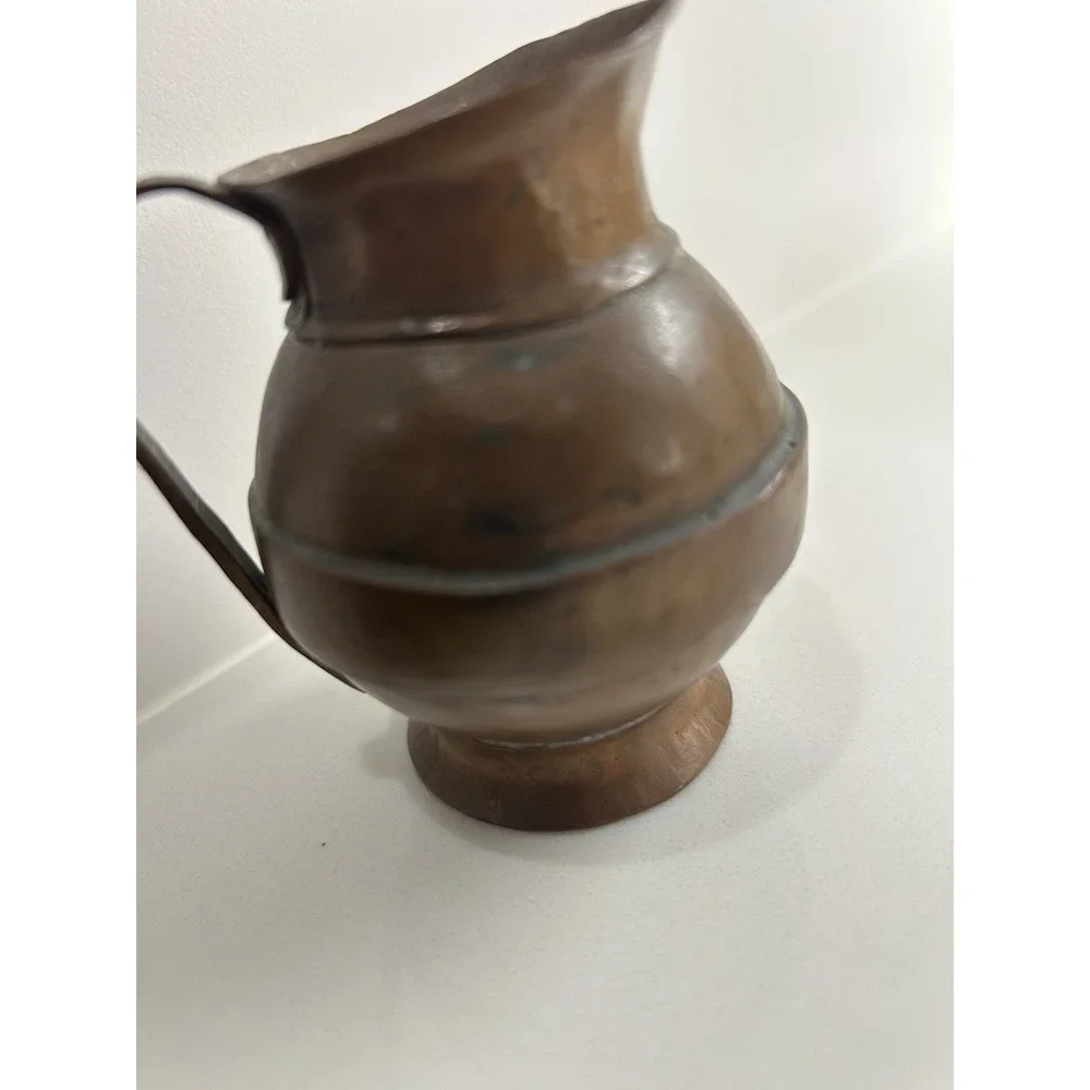 Vintage Small Brass Pitcher